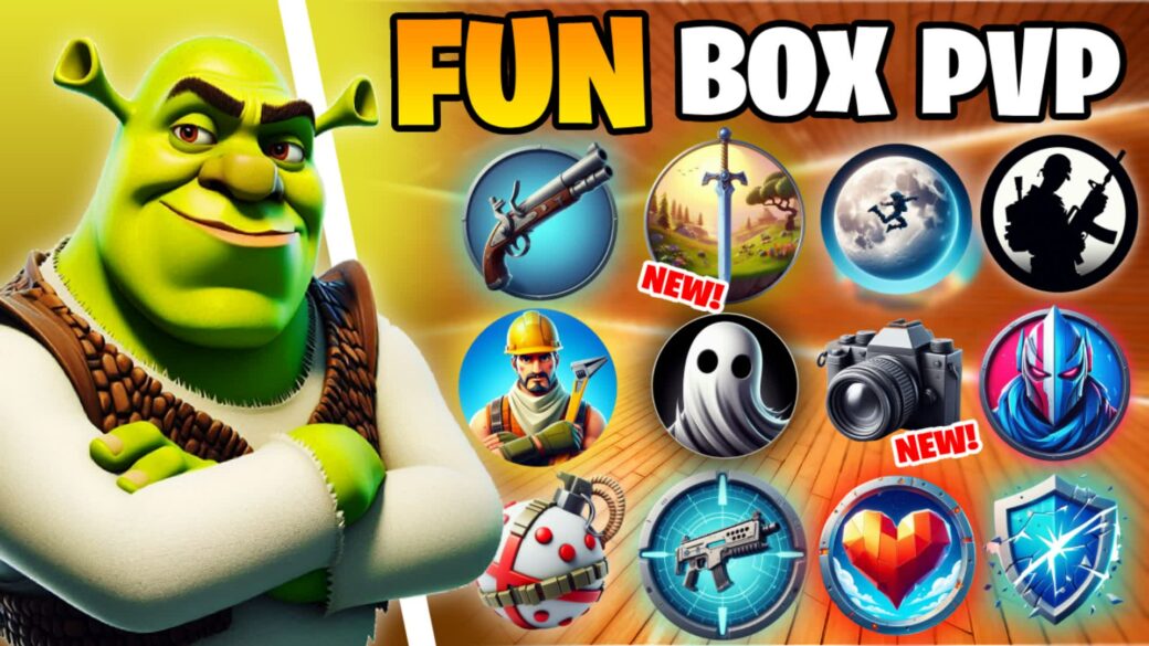 😂FUN BOX FIGHT 📦 [ biene ] – Fortnite Creative Map Code