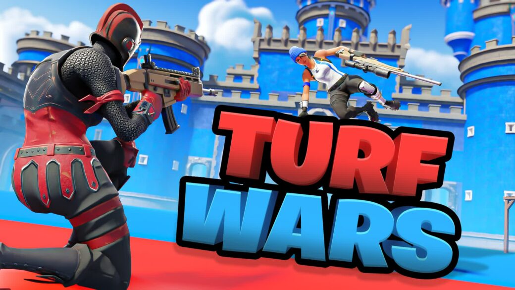 TURF WARS 🔴🔵 [ zozocorp ] – Fortnite Creative Map Code