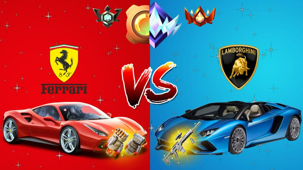 ⭐🚦FERRARI VS LAMBORGHINI 🚦⭐ [ karimo_1077 ] – Fortnite Creative Map Code
