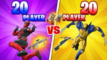 CASTLE Wars ! Deadpool vs Wolverine 🔴🔵