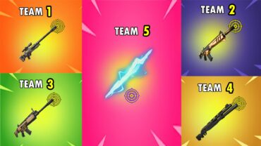 ULTRA GUNGAME🌌GOLD VS GREEN & PINK🔫