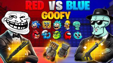 GOOFY ⭐ RED VS BLUE🔴🔵