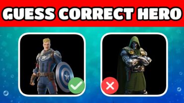 Guess The Correct Hero 🦸